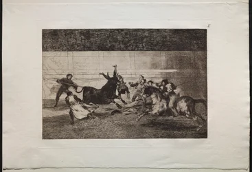 Bullfights: The Death of Pepe Illo (2nd Composition)