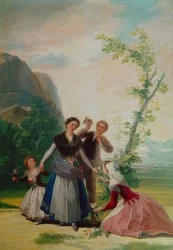 The Flower Girls or Spring
