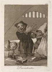 Hobgoblins. From Los Caprichos, 1797-1798