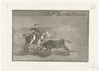Pajuelera in the Arena of Zaragoza (La Tauromaquia)