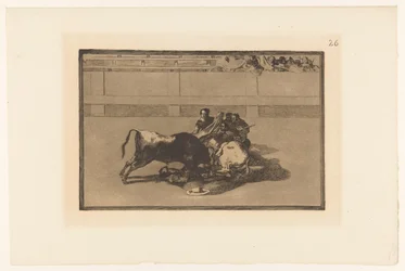 Picador Fallen from His Horse