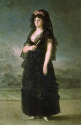 Portrait of Maria Lusia with Mantilla