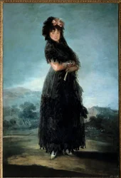 Portrait of Mariana Waldstein, Marquise de Santa Cruz