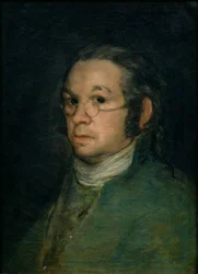 Self-Portrait with Glasses