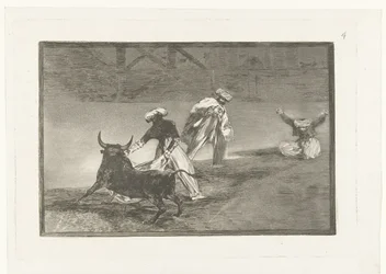 Bullfighters in an Arena