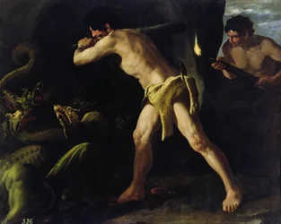 Hercules Fighting with the Lernaean Hydra, c. 1634
