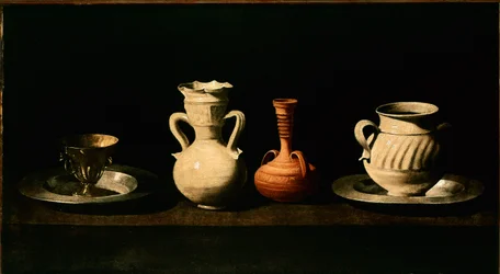 Still Life Jugs, Pots