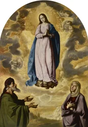 The Immaculate Conception with Saint Joachim and Saint Anne