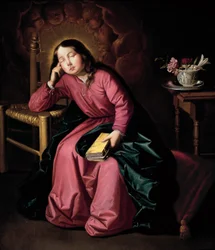 The Child Virgin Asleep