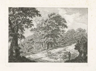 Landscape with Two Figures by the Road