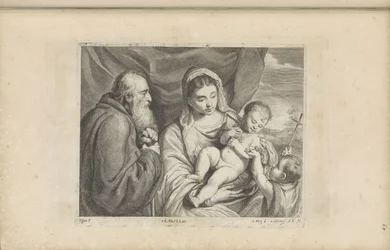 Mary with the Christ Child and the Young John the Baptist
