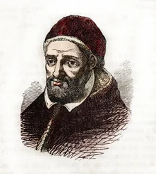 Representation of Pope Clement VIII, drawing from 