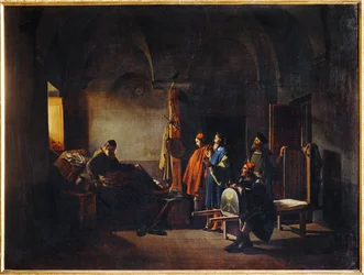 The Painter Sodoma Carried to the Hospital, 1815