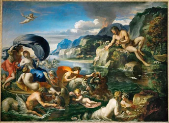 Acis and Galatea Hiding Before Polyphemus
