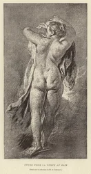 Study for Venus at the Bath
