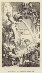 Frontispiece of Various Fountains
