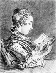 Marie-Jeanne Buzeau (1716-1796) (engraving)