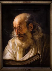 Old Man Reading, circa 1772-1773