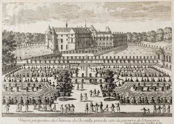 View of the Chateau de Chantilly from the Orangerie