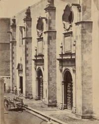 Place of imprisonment for Emperor Maxmilian of Mexico and soldiers, 1867
