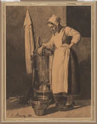 Servant Drawing Water from the Fountain