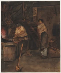 Study for The Blacksmith