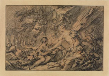 Diana Resting with Her Nymphs in the Forest