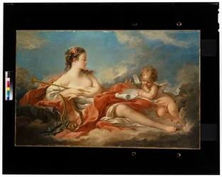 Music Teaching Cupid to Sound the Lyre