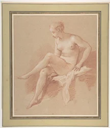 Seated Female Nude