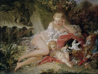 Venus and Cupid
