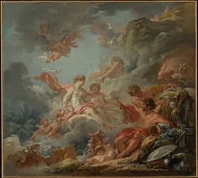 Vulcan Presenting Arms to Venus for Aeneas