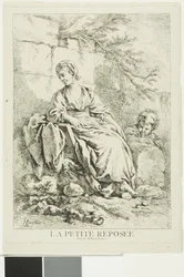 Young Woman Resting