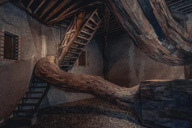 Winding Wooden Architecture