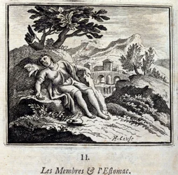 Members and Stomach (Illustration by François Chauveau)