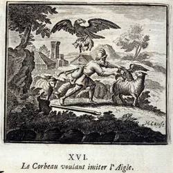 The Raven Wanting to Imitate the Eagle