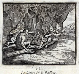 The Satyr and the Passenger (Illustration by François Chauveau)