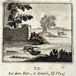 The Two Rats, the Fox, and the Egg (Illustration by François Chauveau)