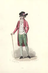 Dandy, Era of Marie Antoinette