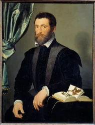 Portrait of the Apothecary Pierre Quthe (1519-ca1588)