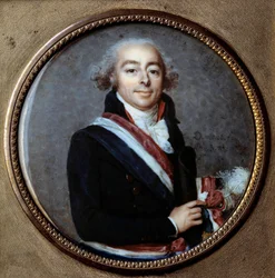 French Revolution: Portrait of Count Francois Antoine Boissy d
