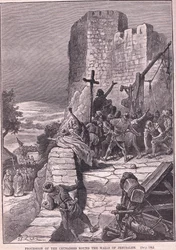 Procession of the Crusaders Round the Walls of Jerusalem AD 1097