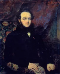 Portrait of the French composer Jacques Fromental Levy