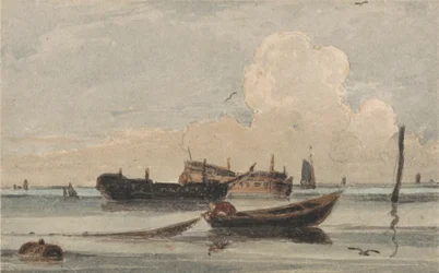 Boats on a Calm Sea