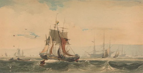 Shipping on the Medway, Kent
