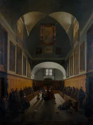 The Choir of the Capuchin Church, Rome