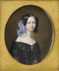 Duchess Helene of Mecklenburg-Schwerin 1814-1858, later Duchess of Orléans