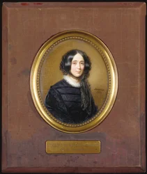 Miniature of the Comtesse de Sainte-Aldegonde