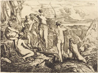 Diana and Her Nymphs
