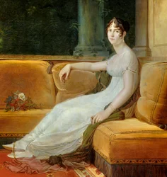Portrait of Empress Josephine de Beauharnais (detail)