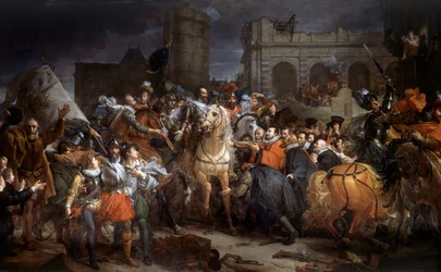 Entry of Henri IV in Paris, 22 March 1594